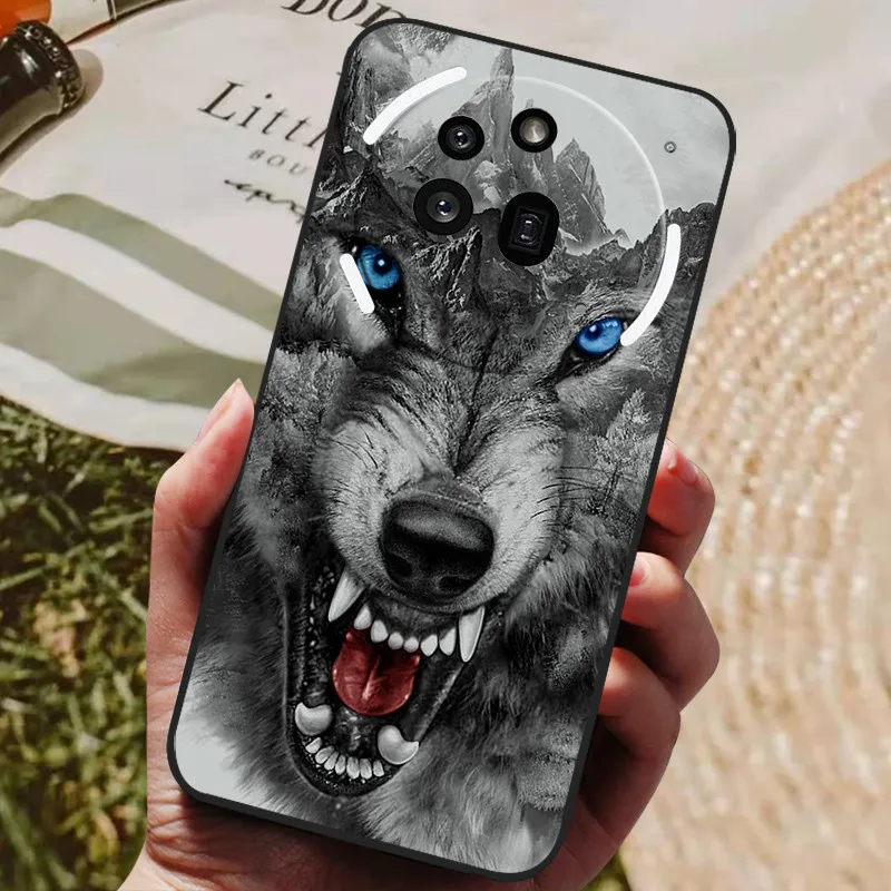 Shockproof Silicone Cartoon Soft Phone Case Cover, 6.77