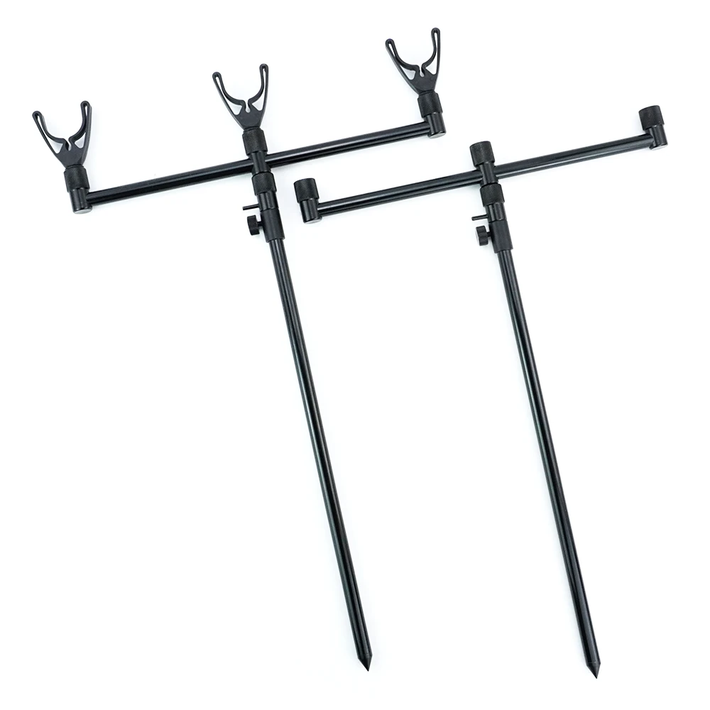 Description Picture 2 of itemCarp Fishing Buzz Bars 30cm Fishing Rod Pod Holder Black Buzzer Bar for 3 Rods KT-1204 Fishing Accessories