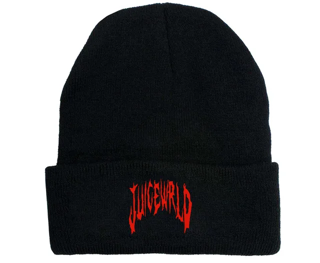 Knitted hat anime juice wrld New hip-hop autumn and winter hats 1