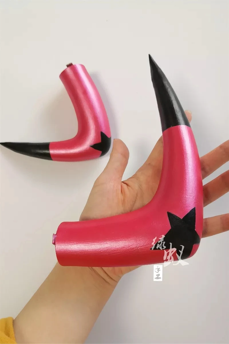 New Hazbin Cosplay Hotel Helluva Boss Verosika Mayday Cosplay Women Red Horn Headband Hairpin Prop Halloween Christmas Headwear 21 New Hazbin Cosplay Hotel Helluva Boss Verosika Mayday Cosplay Women Red Horn Headband Hairpin Prop Halloween Christmas Headwear 12