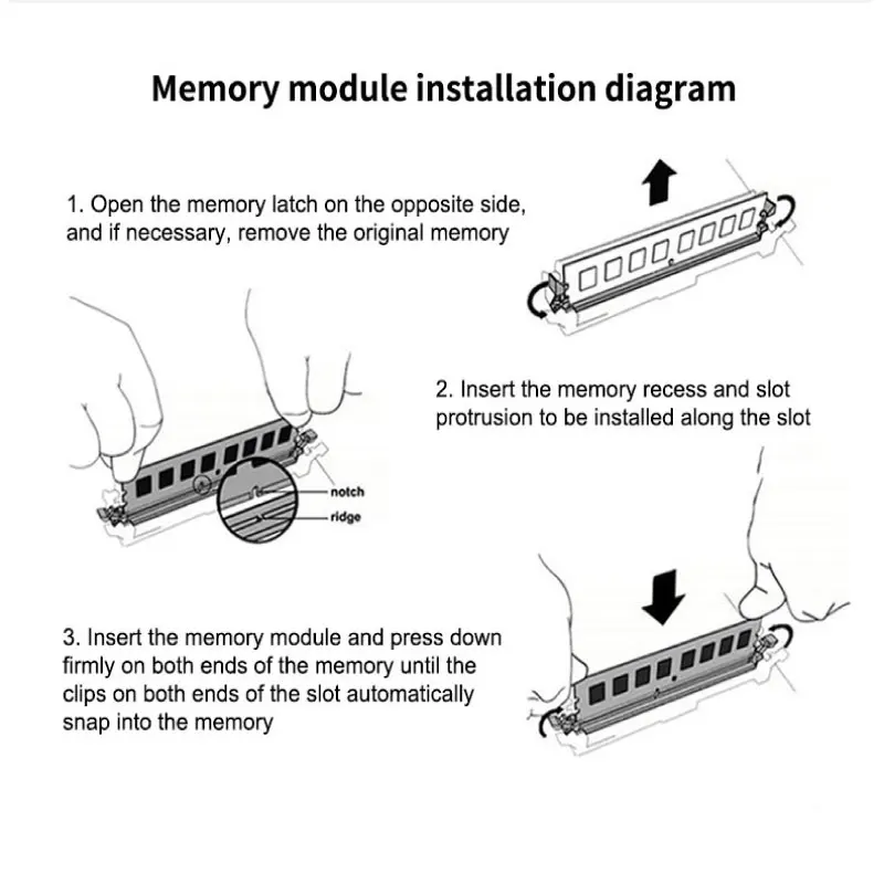 Ceamere DDR3 20 PCS 노트북 범용 메모리, ddr3 메모리 240 핀 RAM, 4g, 8g, 1333mhz, 1600mhz 노트북 메모리 카드 도매