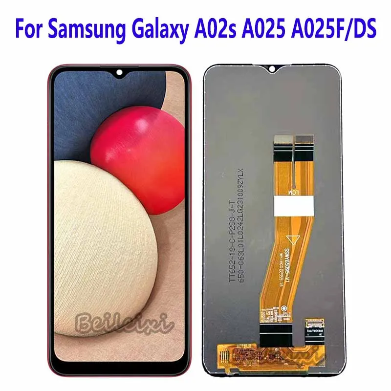 

LCD Display Touch Screen Digitizer Assembly For Samsung A02s A025M A025 A025G A025F/DS A025U A025V A025G S124DL A025AZ