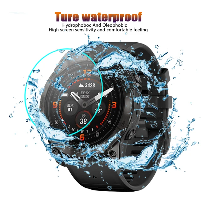 Pellicola Vetro Temperato Per Garmin Epix 2 Pro 42mm - 4 Pezzi, 9H AntiGraffio - Foto 3