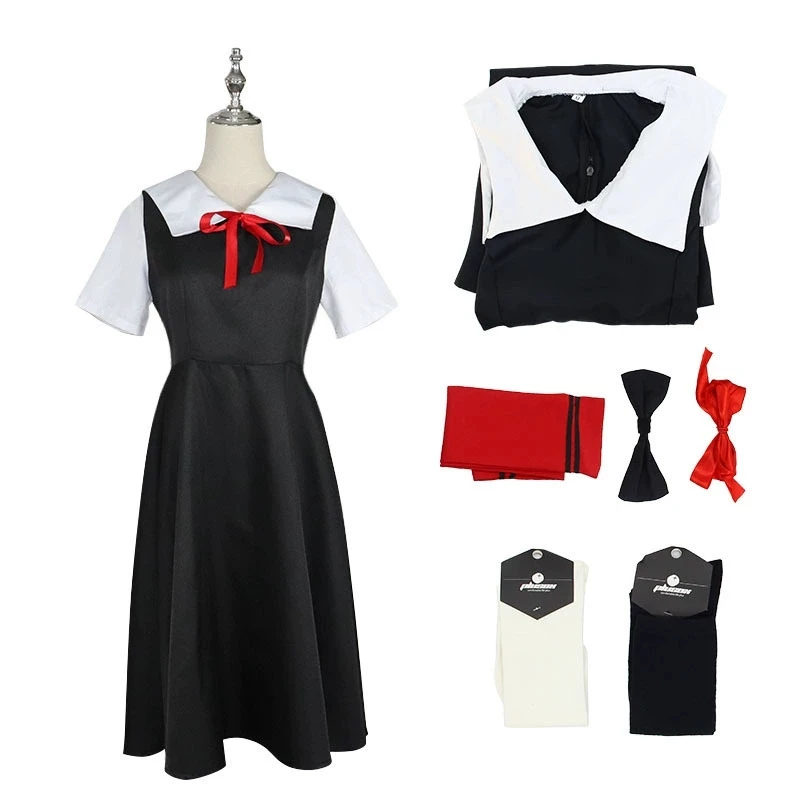 Kaguya-sama: Love Is War: Fujiwara Chika | School Uniform Costume Cosplay 20 Kaguya-sama: Love Is War-Inspired Shinomiya Kaguya School Uniform Costume for Cosplay Events
