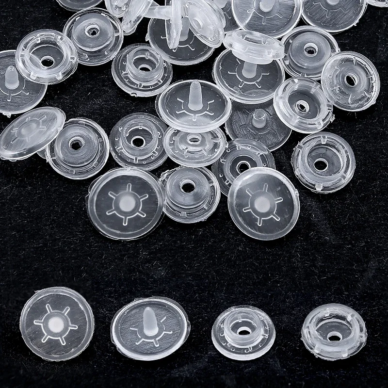 Wholesale T5 Plastic Snap Buttons For Clothing DIY Garment Press Stud Fasteners Used to Kids diapers/Bibs/Bags/Folder/