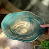 Fruit Tray Living Room Household Fashion Coffee Table Decoration Storage Tray Creative Simplicity Modern Glass Fruit Salad Bowl 2