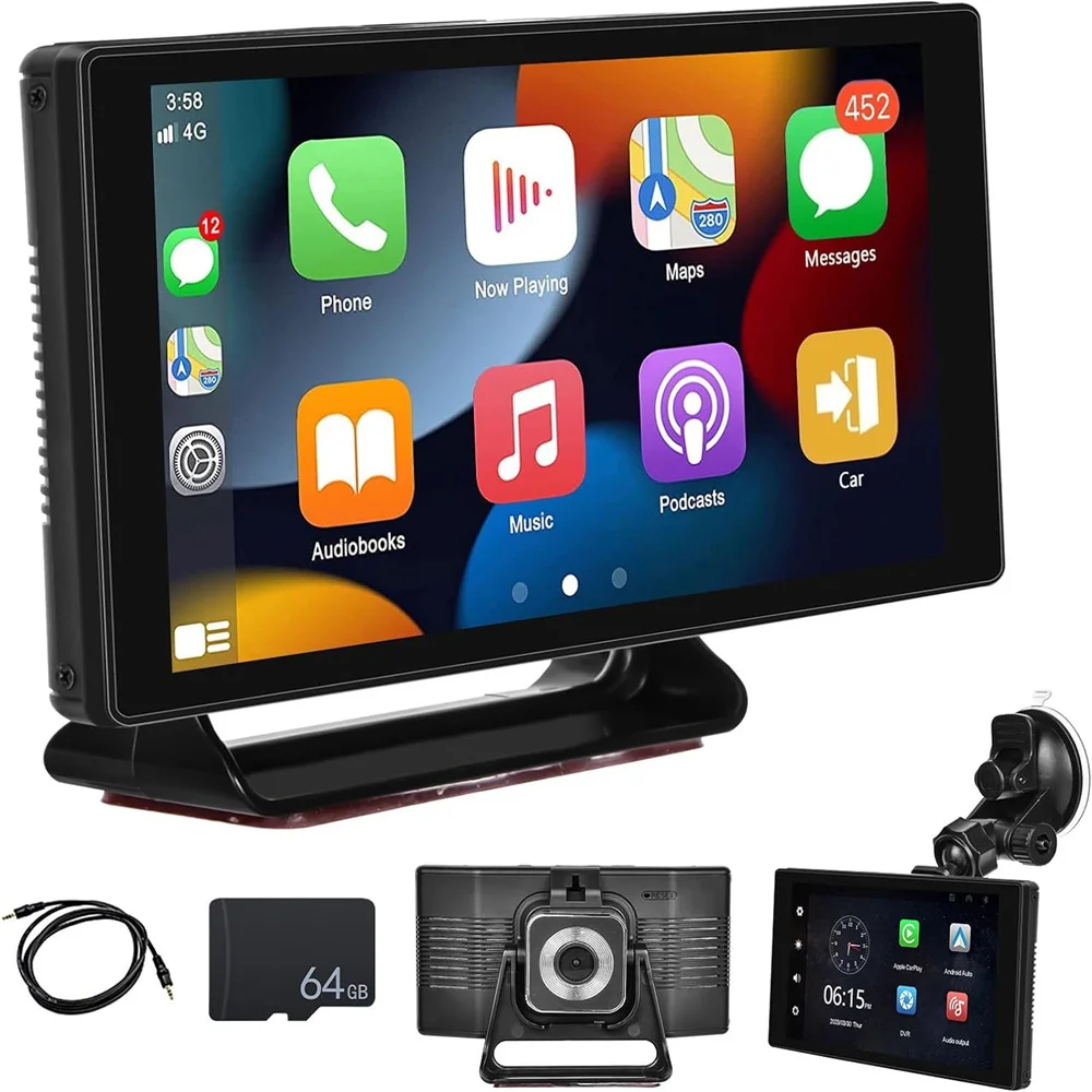 ISFRIDAY T52 4K  ķ, ȵ̵ ī÷, ڵ DVR, GPS ̼, , FM ̷,  ,  , 5 ġ