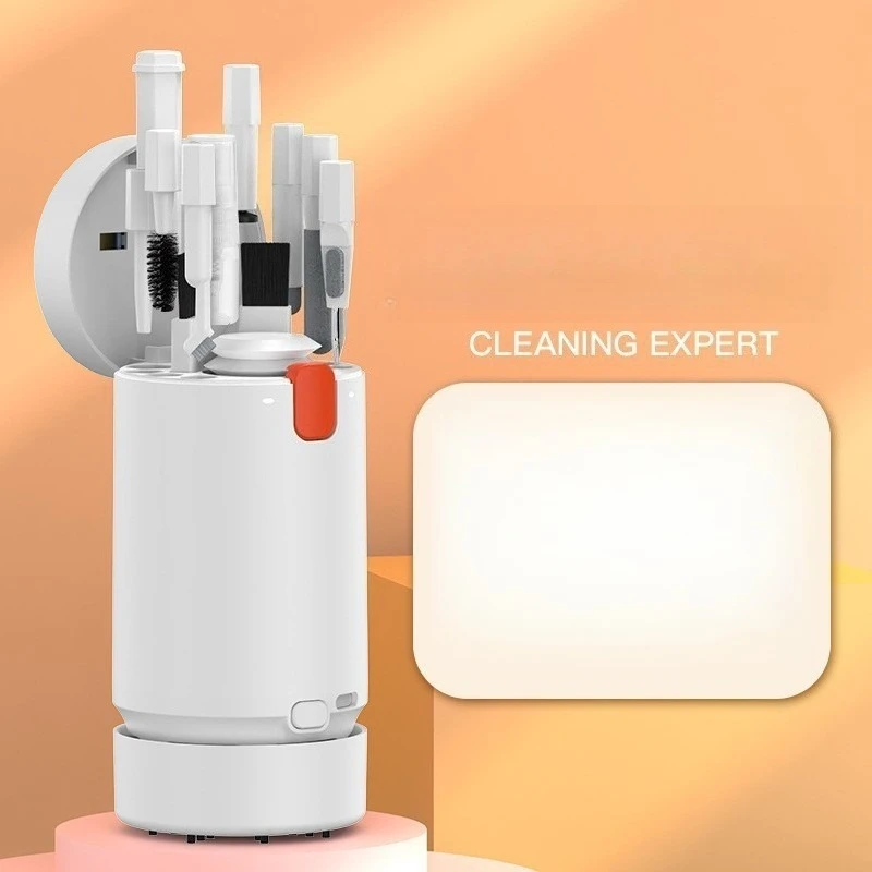 Kit di Pulizia Multifunzionale per Tastiere di Computer, Spazzole per Auricolari, Penne per la Pulizia degli Schermi di Telefoni, Setole per la Rimozione della Polvere - Image 3