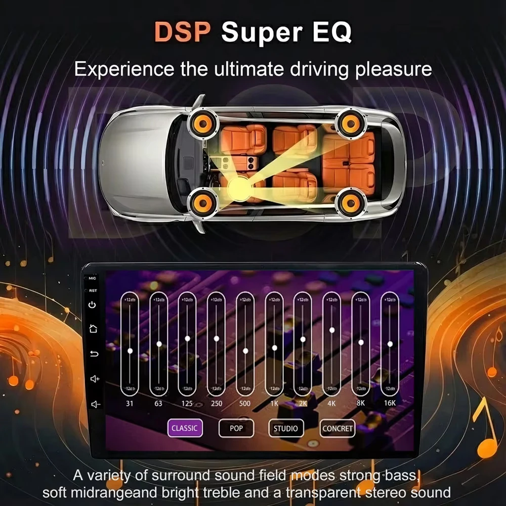 Radio Multimedia para Auto con Android 16 para Renault Duster, Dacia Duster 2015-2021 y LADA Largus 2021, Reproductor con GPS, Navegación, Estéreo, 5G 6