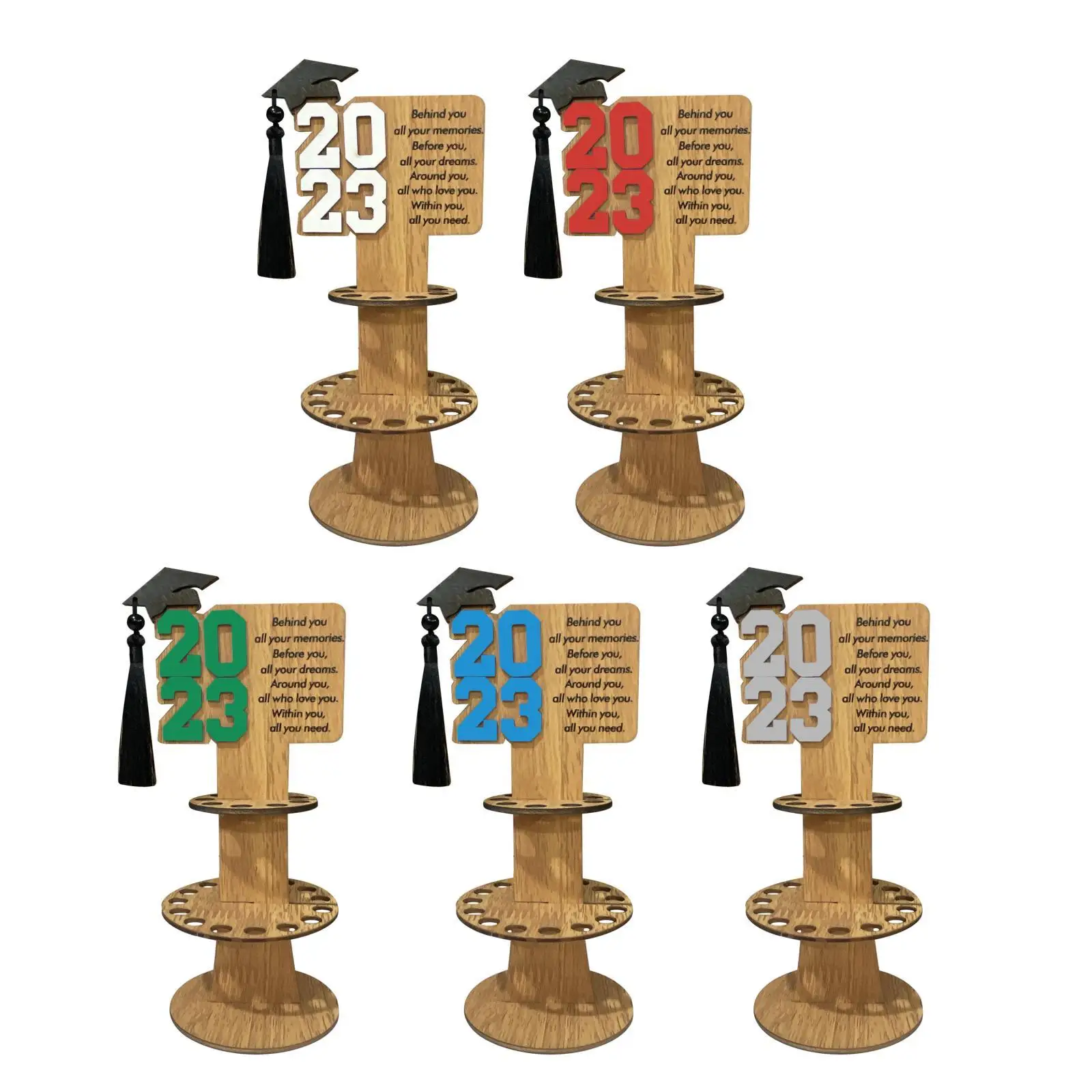 

Держатель для денег 2023 г., креативная деревянная настольная подставка «сделай сам», держатель для наличных денег на пасхальную вечеринку, день рождения, свадьбу, прием