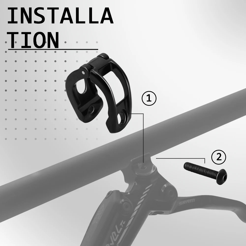 ALLTOO Bike Part Bicycle Brake Lever Clamp Ring Adapter For SRAM Avid Matchmaker X MMX Elixir CR /X0/XX BRAKE H-Clamp
