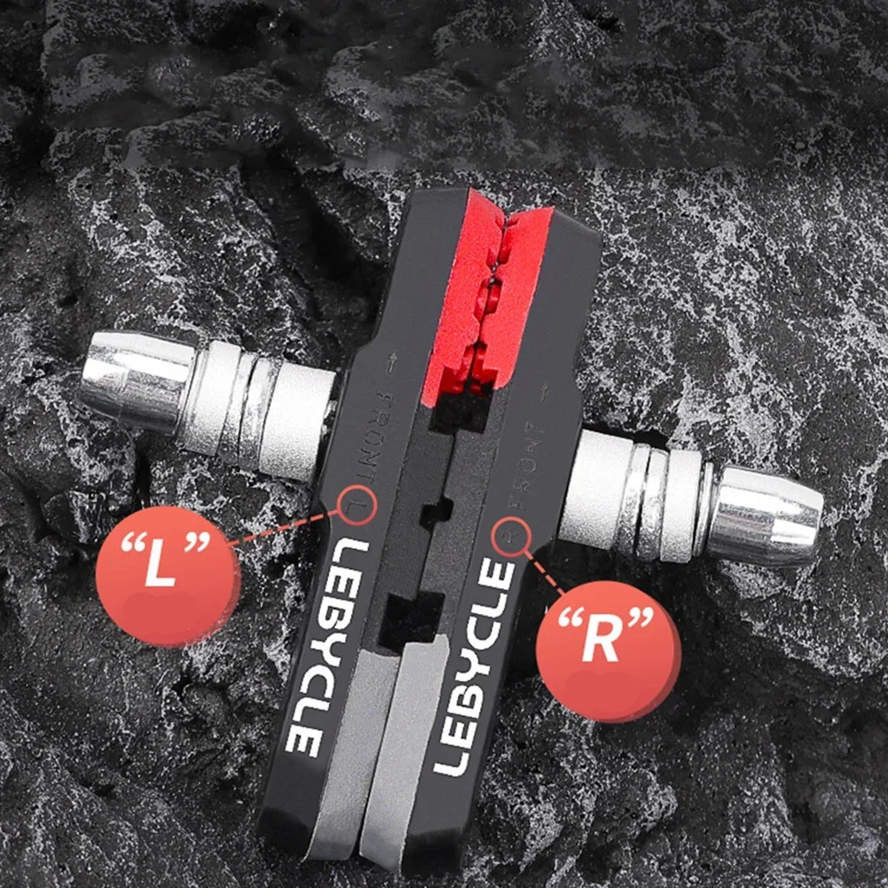 Brakes Block V Brake Pads Cycling Parts Durable Mountain Bike 73MM Length Accessories Bicycle Brake Pad V-Brake Pads