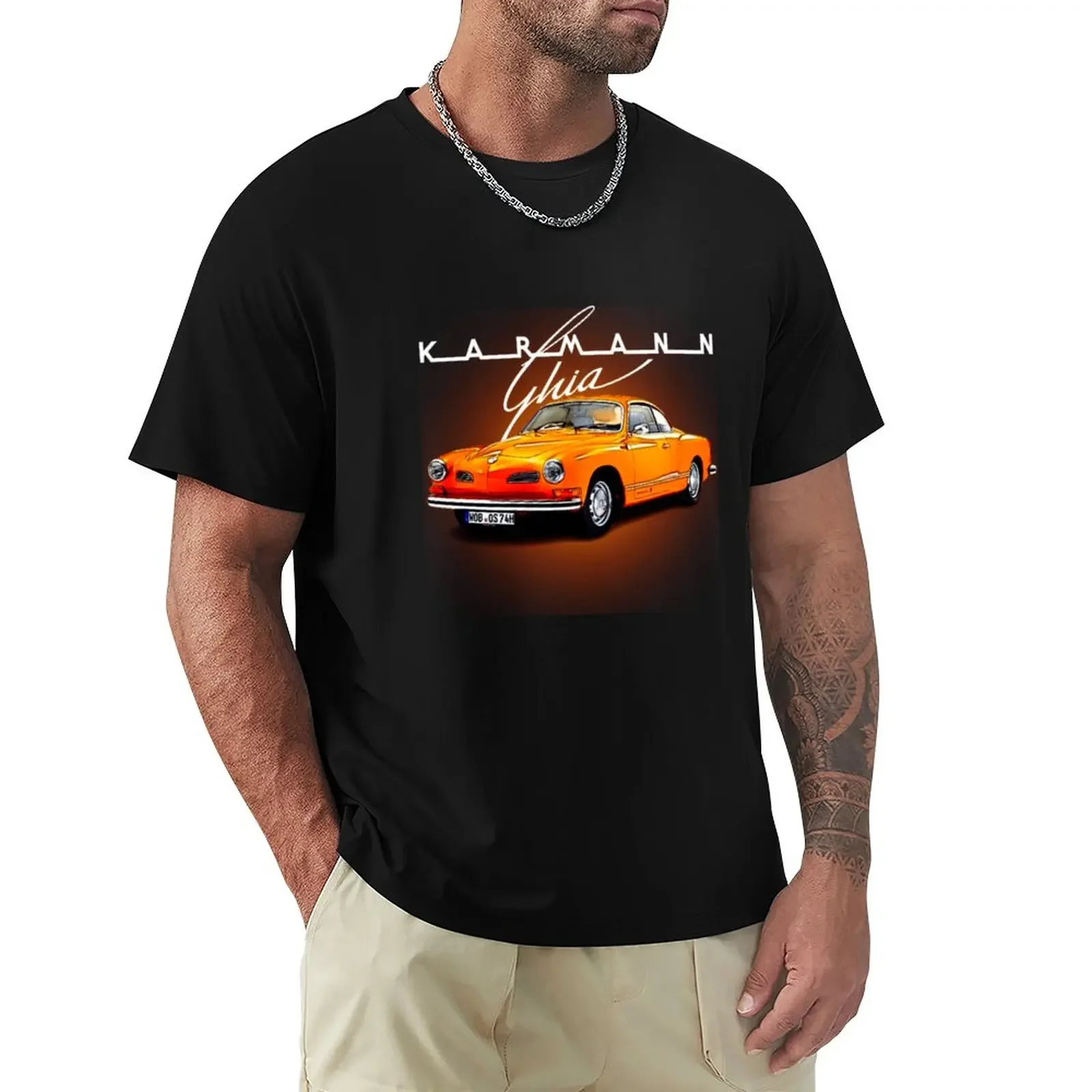 

Karmann ghia T-Shirt new edition funnys oversized t shirt men plain summer top mens graphic t-shirts hip hop