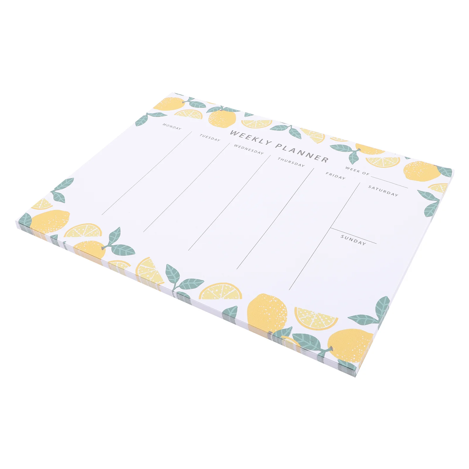 Weekly Planner Monthly Undated Daily Planning Notepad for Schedule Desk Paper The List