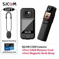 SJCAM C300 Pocket Action Camera 4K 30FPS 6-Axis GYRO Image Stabilization Super Night Vision 5G WiFi Remote Webcam Sports DV Cam 1