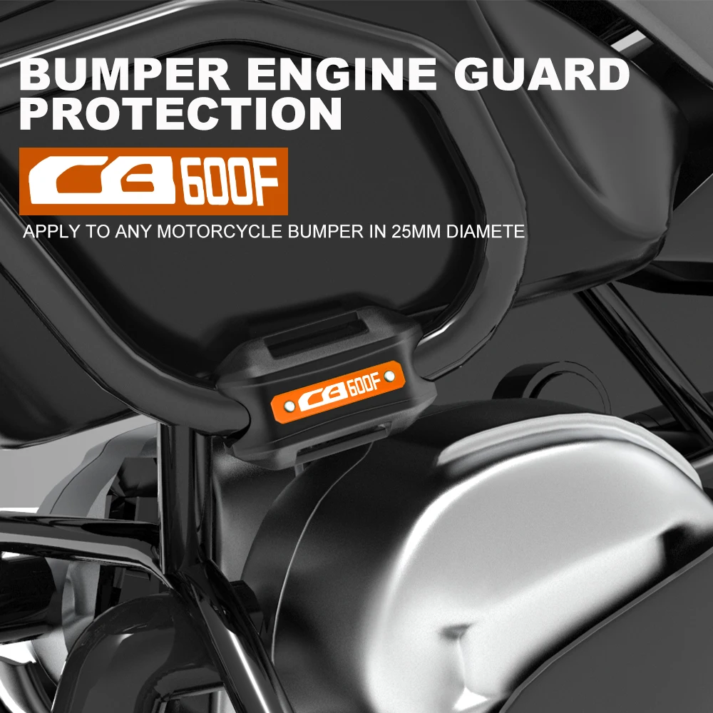 

CB600F 25 мм бампер для мотоцикла, защита двигателя, декоративный блок для HONDA CB 600F 1998-2006 2002 2003 2004 2005