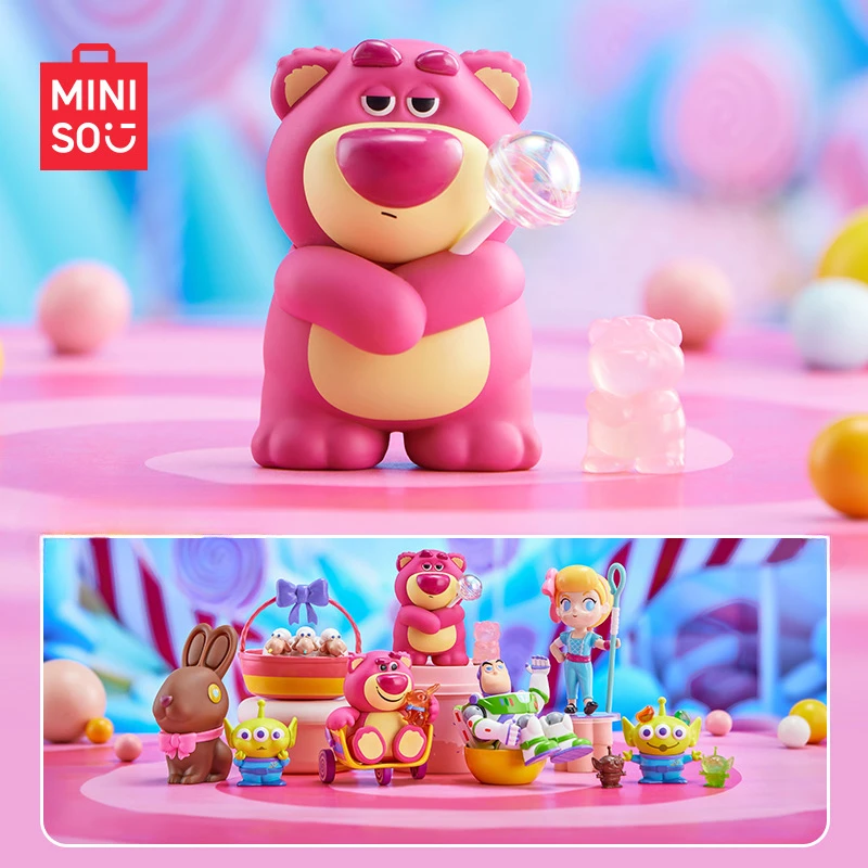 

MINISO Blind Box Disney Pixar Toy Story Surprise Candy Series Model Lotso Buzz Lightyear Alien Children's Toy Birthday Gift