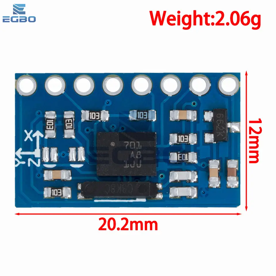 GY-BNO055 9DOF 9-axis BNO055 Absolute Orientation Breakout Board Sensor Module Angle Gyroscope Module IIC Serial for image 5