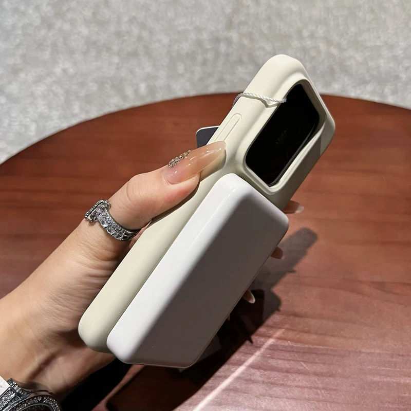 Colorful Liquid Silicone Magnetic Wireless Charging Shockproof Case