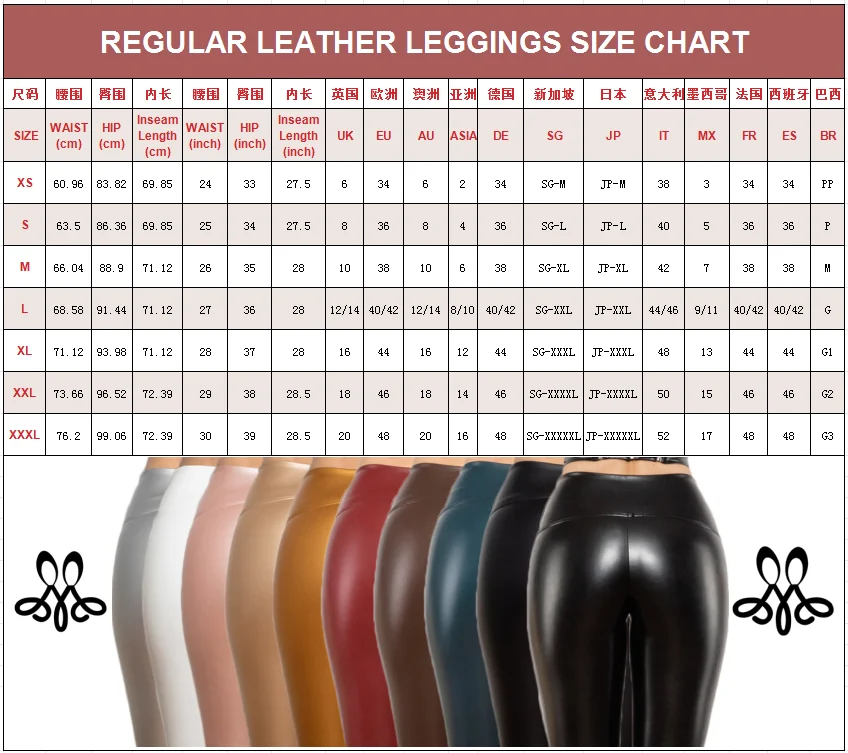 Shascull fites Melodie regelmäßige Royal Gold High Taille Leder Leggings Damen hosen Butt Lift Metallic Leggings – Detail 1