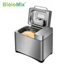 Biolomix Stainless Steel 1KG 19-in-1 Automatic Bread Maker 650W Programmable Bread Machine with 3 Loaf Sizes Fruit Nut Dispenser 3