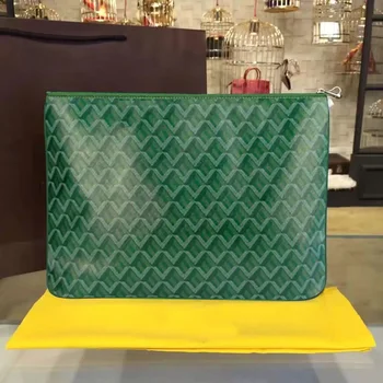 tote bag Clutch Bags Women's bag Highest quality Envelope package documents Toiletry Pouch Protection Makeup Leather Cosmetic