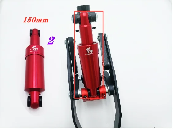 Forcella Ammortizzata Anteriore Con Molla Per Monopattino Elettrico Xiaomi M365, Pro, 1S. Sostituzione Diretta, Kit Completo.