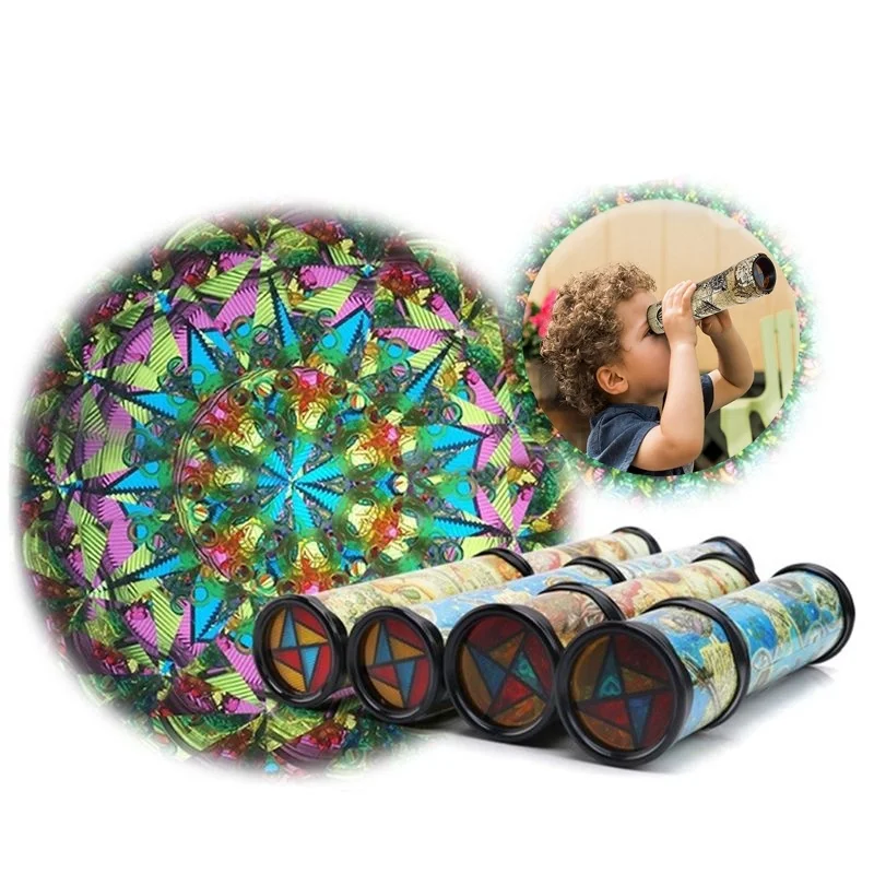 Kids Kaleidoscope Toy Educational Old World Kaleidoscope Magic Rotating Classic Toys for Children Boys Girls Gifts children toys