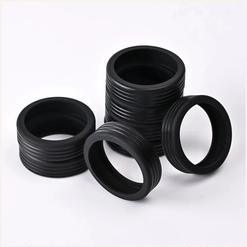Luggage Wheel Protector 8pcs Luggage Roller Rubber Cover Silent Trolley Wheel Accessory For Dualwheel Luggage