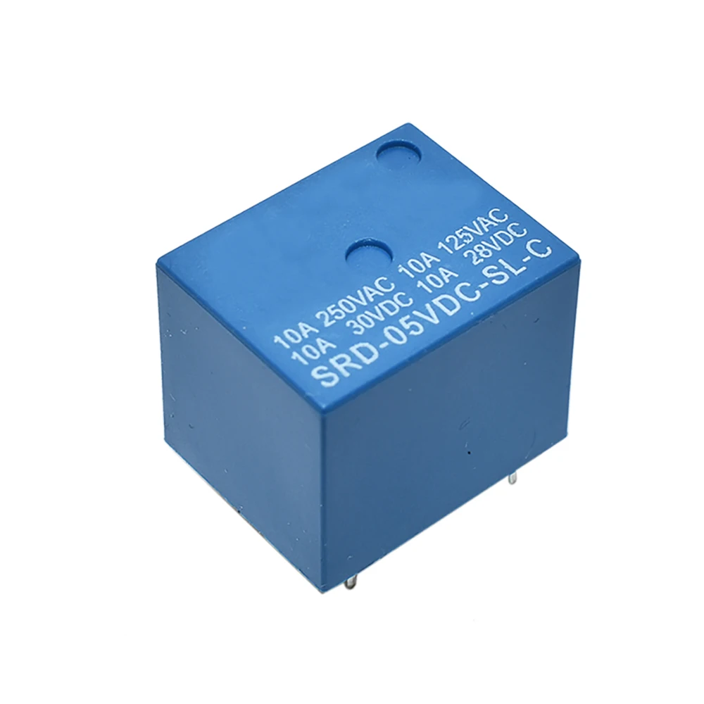 SONGLE Power Relay SRD-12VDC-SL-C SRD-03V 05V 09V 12V 24VDC-SL-A -SL-C 5V DC SRD-05VDC-SL-C 5Pin