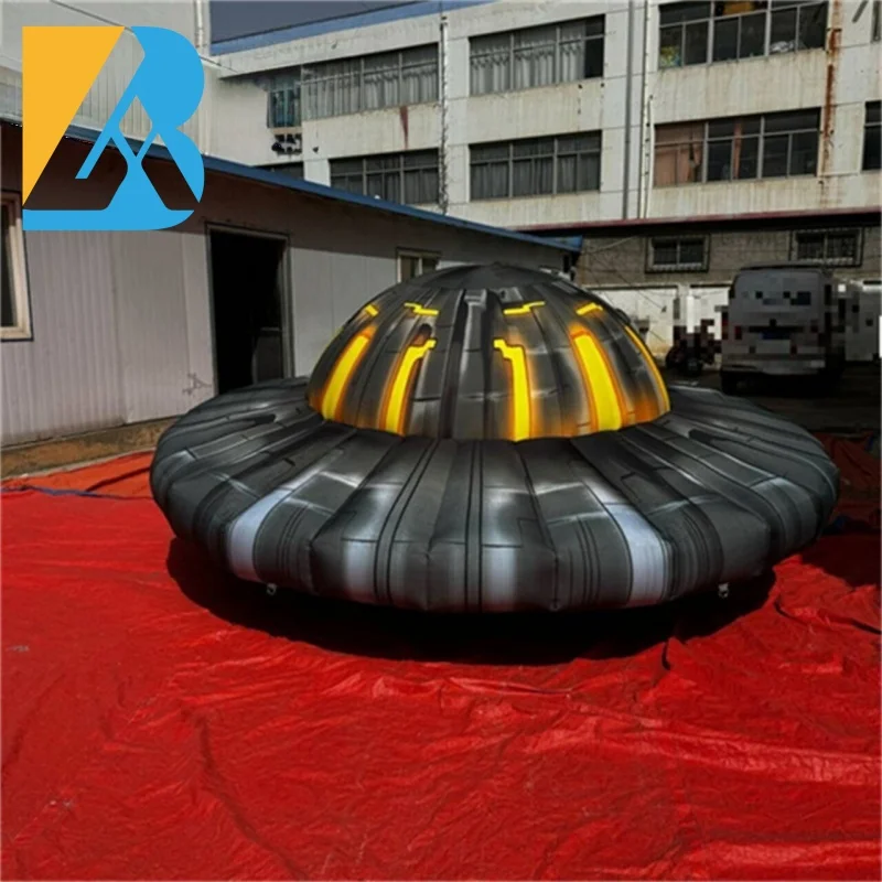 

Bespoke Party Event Display Giant Inflatable UFO Replica for Advertising Promotion Toys