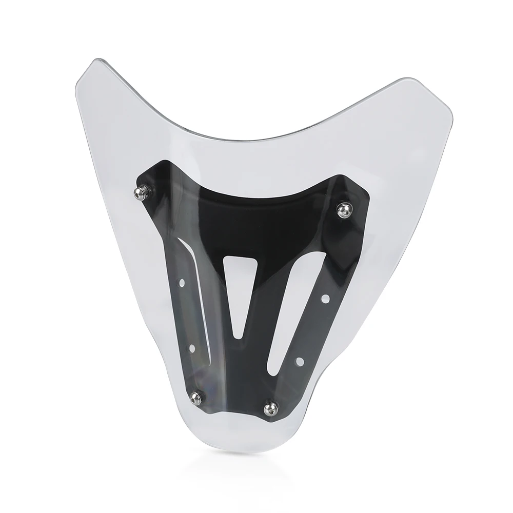 Parabrezza Per MT-07 Per MT07 2021 2022 2023 2024 Accessori Moto Parabrezza Parabrezza Antivento Schermo Deflettore parasole (Color : Clear