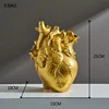 Resin Flowerpot Home Decoration Heart Shape Vaseds 3