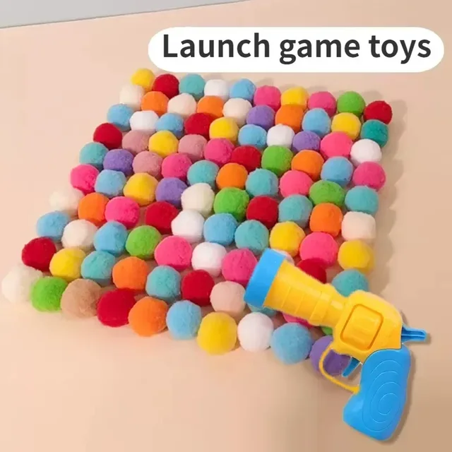 Interactive Launch Training Cat Toys Creative Kittens Games Stretch Plush Ball Toys Cat Supplies Pet Accessories herbe à chat 4