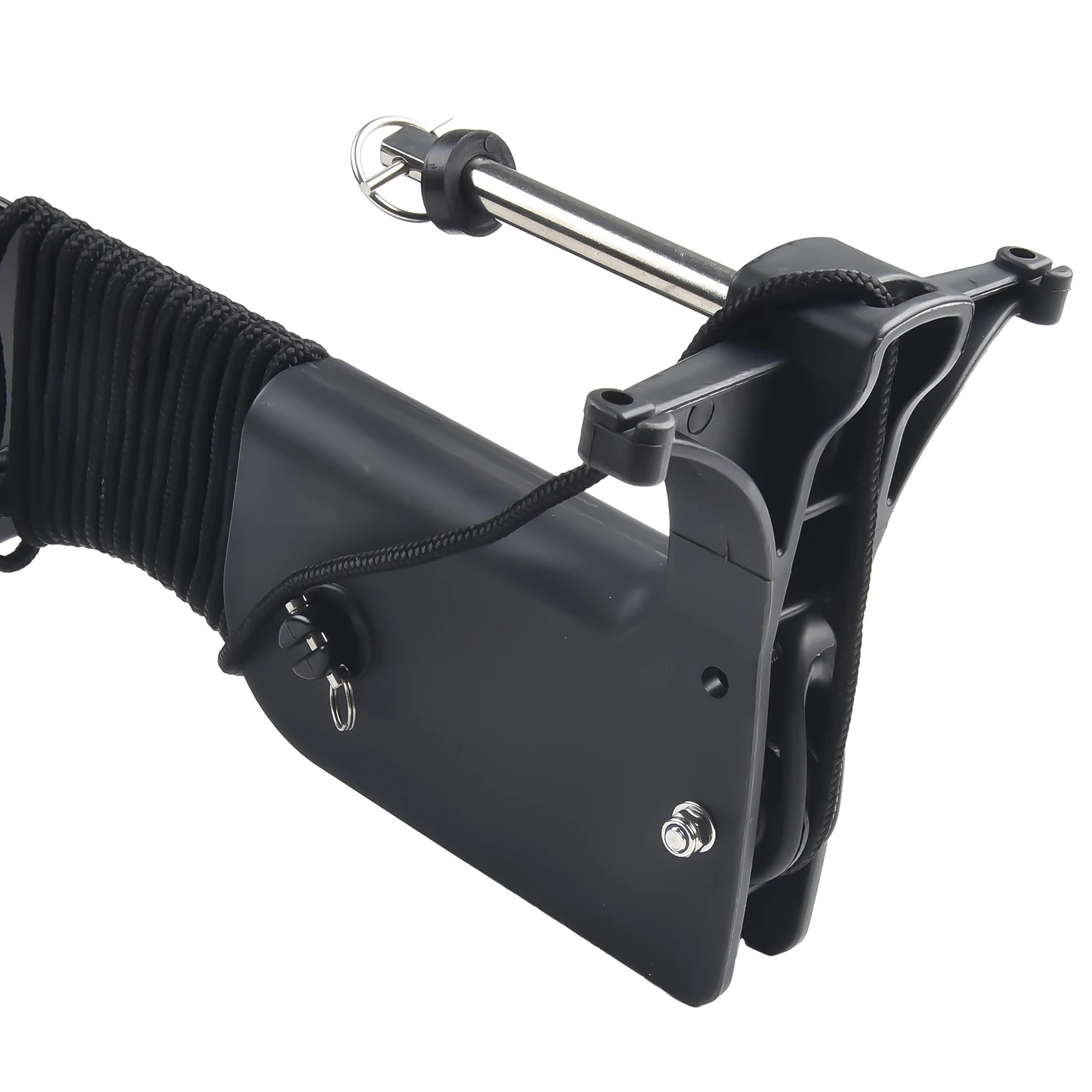 

Hot Sale 2023 New Tail Rudder 1Pcs Big Tail Rudder Canoe Boat Fishing Boat Steering Control System With Pulley