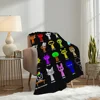 Sprunki Incredibox Game Blanket Plush Nap Sofa rug for Living Room Warm Office Bedroom Birthday Home Travel Kid Gifts 3