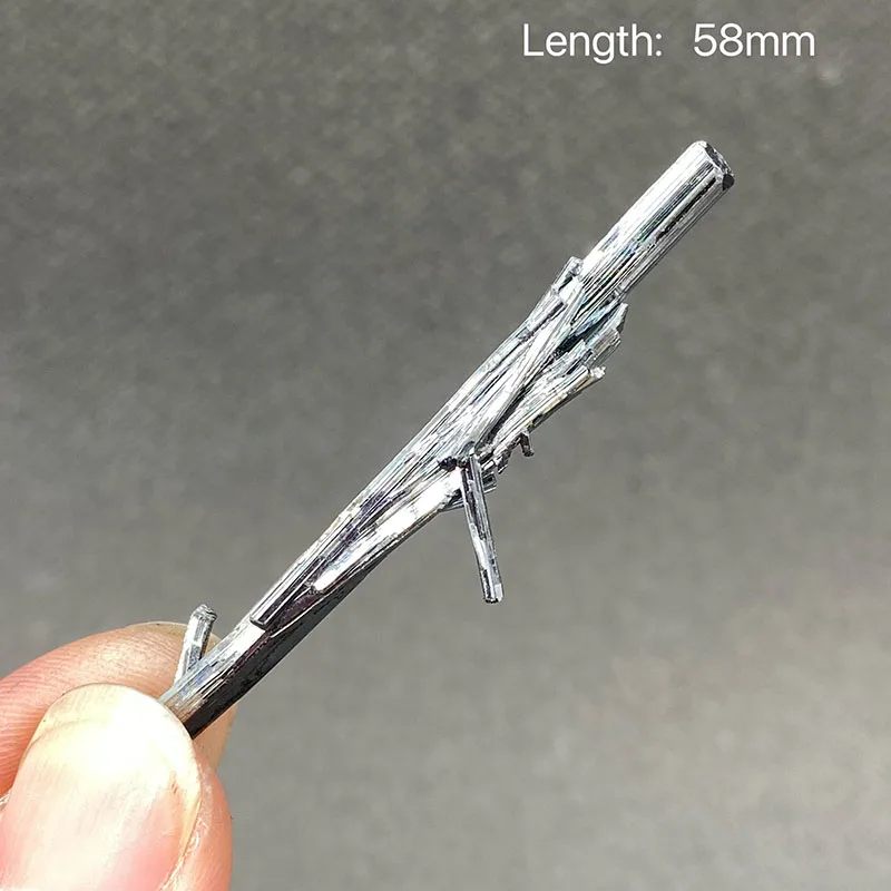 100%  Natural stibnite Mineral Specimens Stones and Crystals Healing Crystal