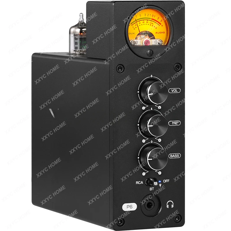 Amplificatore Per Cuffie Hifi Bluetooth 5.1 Tube Preamp Gall Con Vu Meter Amplificatore Audio Audiofilo Desktop Aptx-Hd