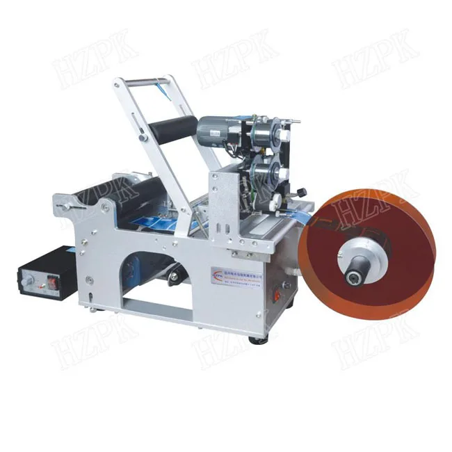 

Ex-Factory Price Semi-auto Round Bottle Sticker Labeling Machine With Date code printer