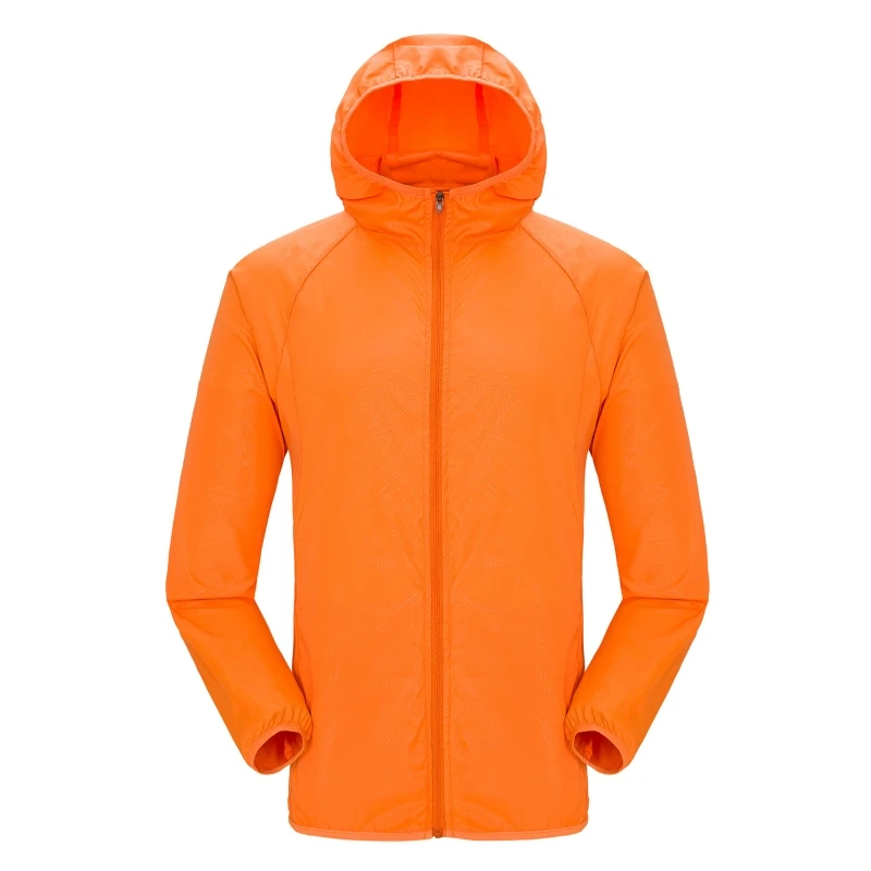 Men Women HikingJacket Waterproof QuickDry Camping Hunting Cycling Clothes SunProtective OutdoorSports Coats Anti UV Windbreaker