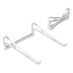 Ultra - Stable Ergonomic Foldable Laptop Stand with Heat Dissipation (White)