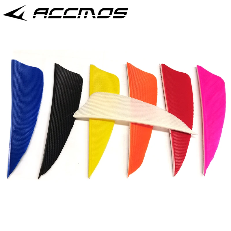 

50pcs Archery 2.5 Inches Turkey Feather Arrow Fletching Arrow Vans For Arrow Archery DIY Real Feather Hungting High Quality