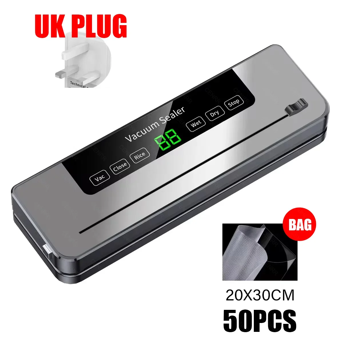 UK-Plug 50 bag