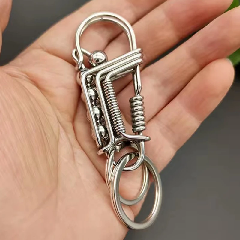 Fashion Handmade Wire Keychain Gift Creative Metal Homemade Car