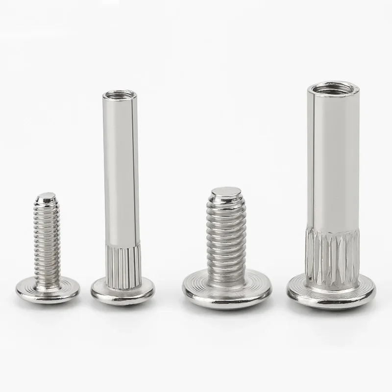 Wardrobe butt screw snap screw splint nut cross tap stud cabinet assembly connector rivet