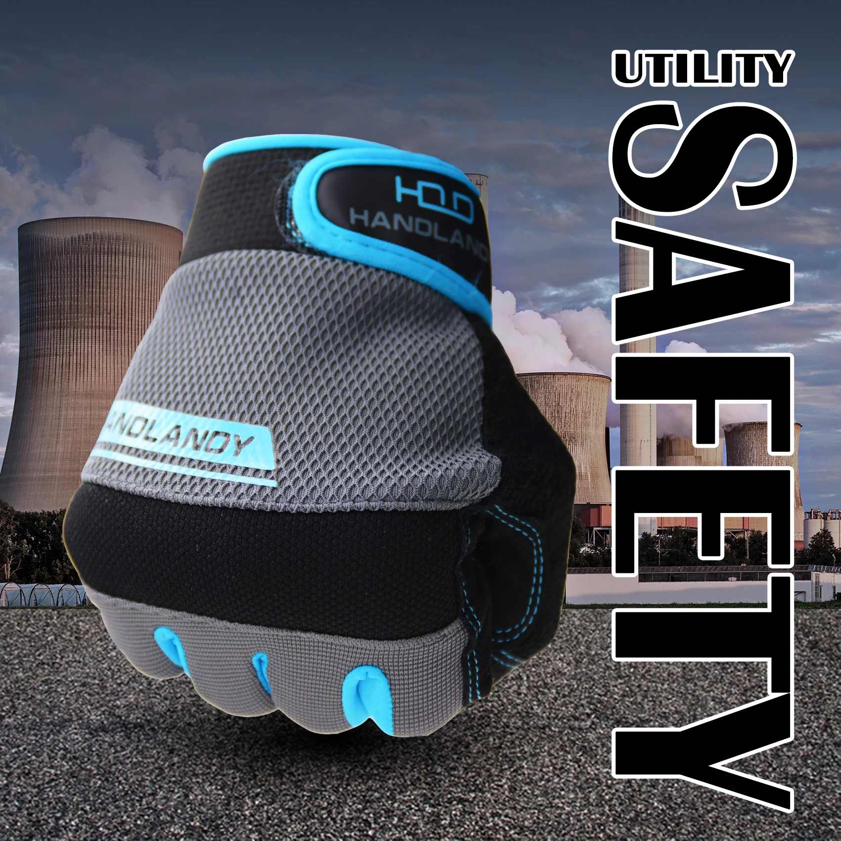 Work Gloves Protective Gloves HANDLANDY Utility Work Gloves Flexible Breathable Yard Work Gloves Thin Mechanic Working Gloves Touch Screen