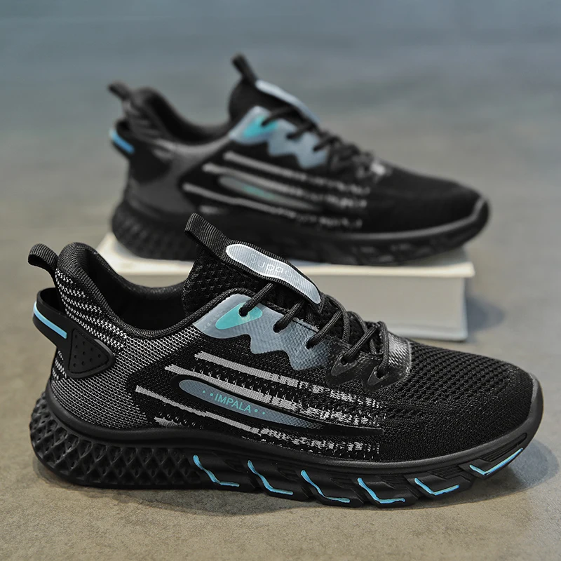 

Fujeak Summer Comfortable Running Shoes Fashion Casual Tennis Shoes Light Soft Shoes Men Breathable Sneakers Non-slip Mesh Shoes