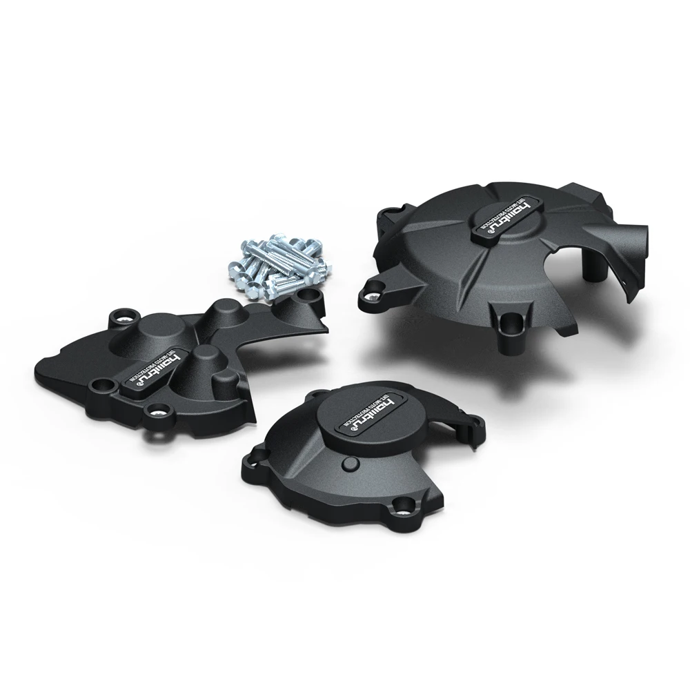 ヒロ　ヒートシールド ロケット3 21- エキパイ カーボンヒートシールド ZARD : モトパーツ