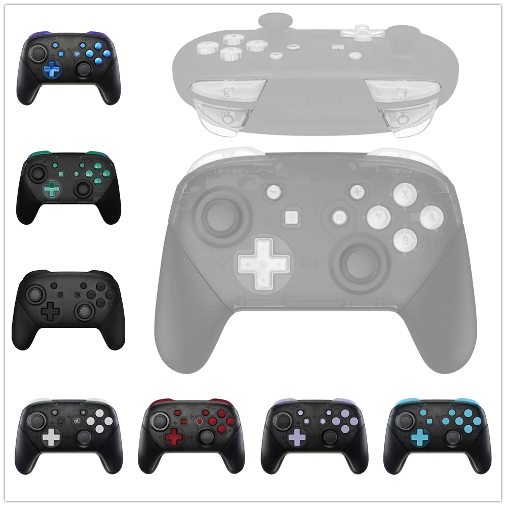 Extremerate Repair Abxy D-Pad Zr Zl L R Keys Sostituzione Dei Pulsanti Set Completo Con Strumenti Per Controller Nintendo Switch Pro
