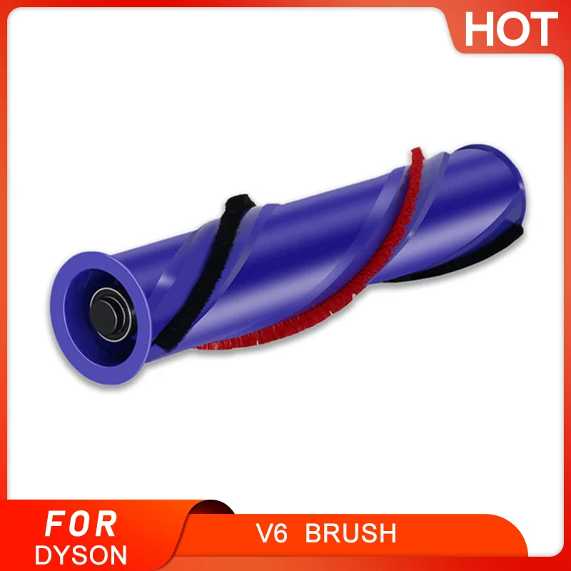 Direct Drive Fibra de Carbono Piso Escova Roll Bar Substituição para Dyson v6 Velho v7 Cabeça Limpador sem Fio Escova 96682101 Parte